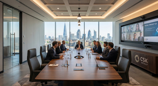 Corporate Enterprise Services Boardroom Meeting by CSK Group