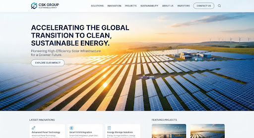 Commercial and Residential Solar Power Arrays by CSK Group